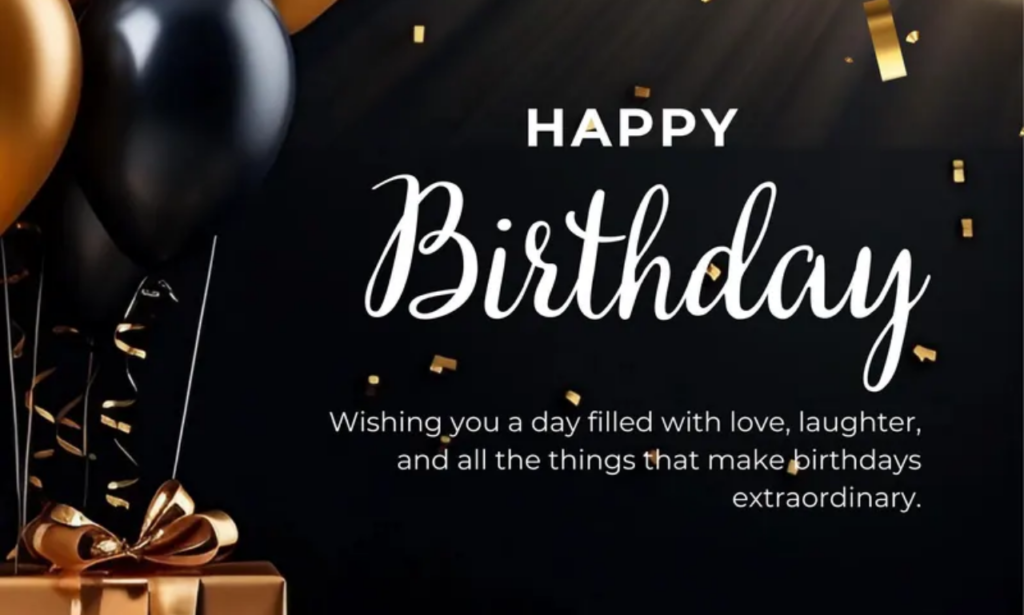 Black Birthday Wishes with Joy, Blessings, and Heartfelt Birthday Messages