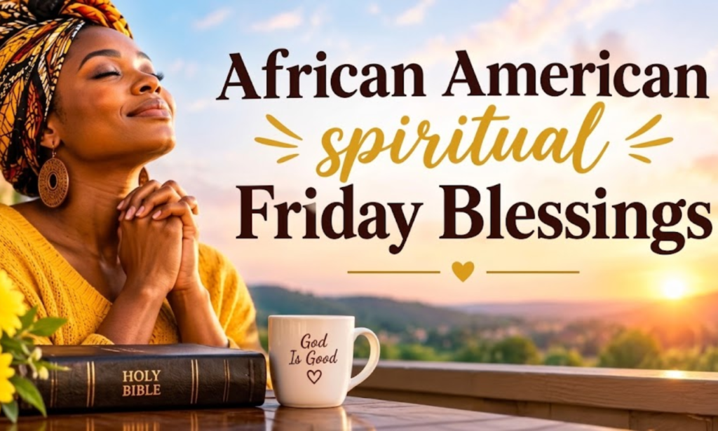 African American spiritual Friday blessings with 50+ powerful messages of faith, hope, peace, and encouragement