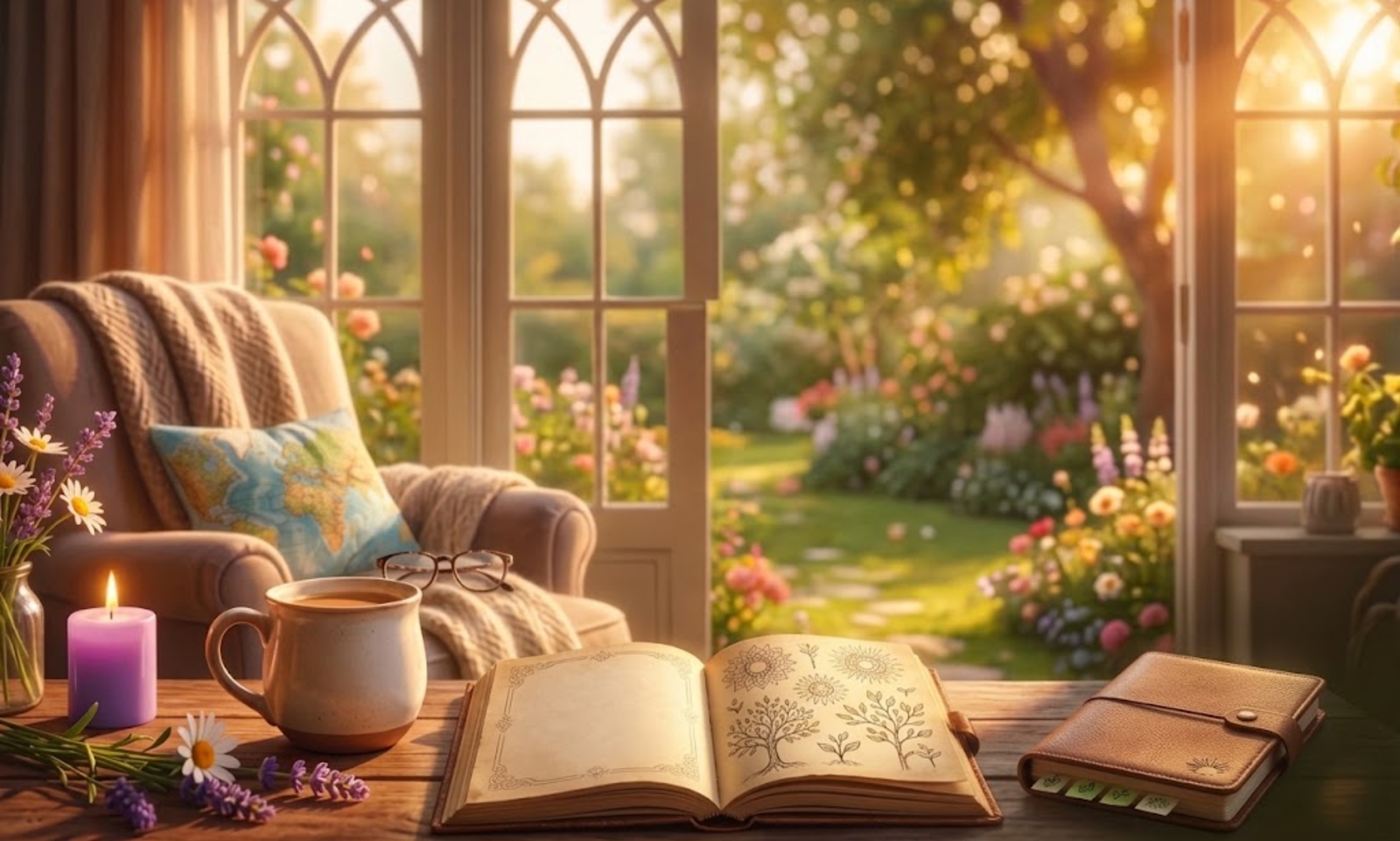 "Inspirational Sunday afternoon blessings with a positive message, peaceful nature background, and wishes for a blessed week ahead."