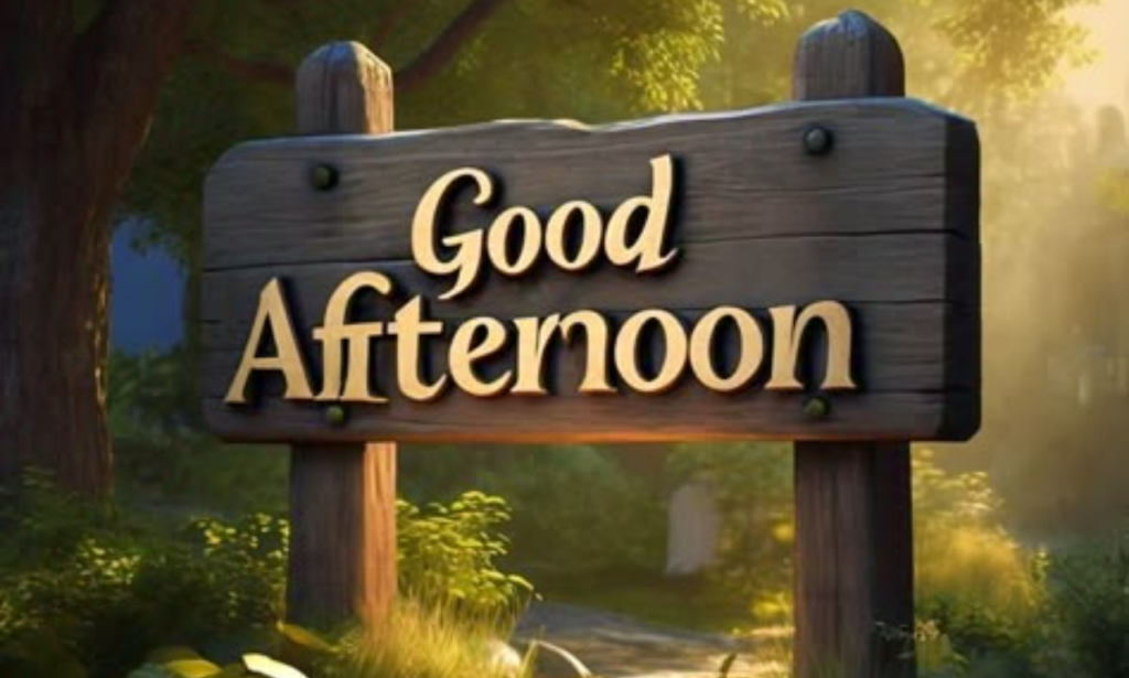 Good Monday afternoon blessings and wishes for peace, hope, joy, and a positive week
