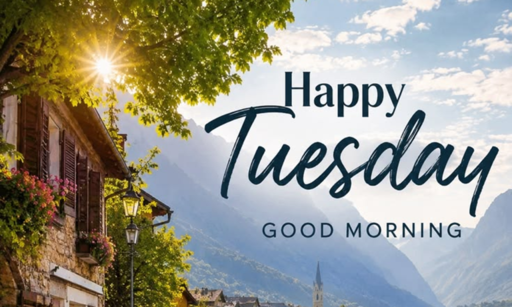Tuesday morning greetings with 100+ inspiring wishes for a great day